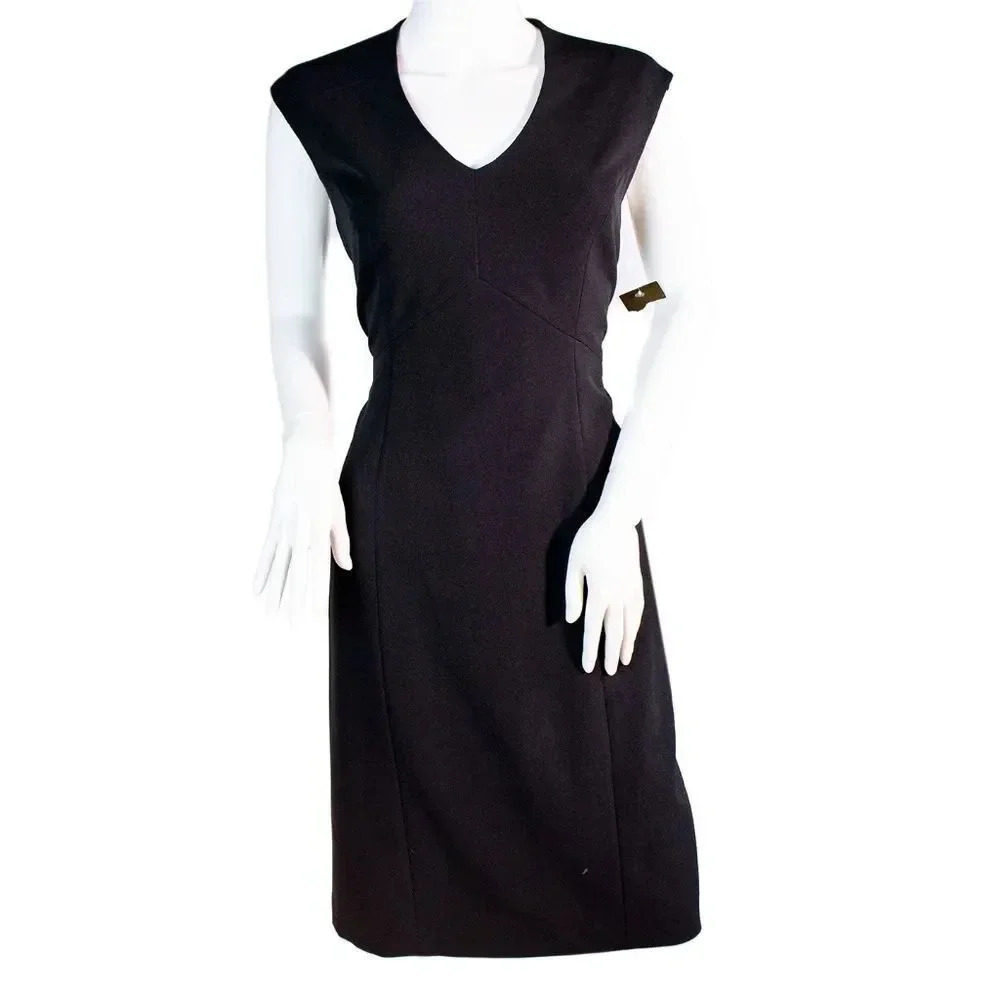 Nipon Boutique Black Sheath Dress 6